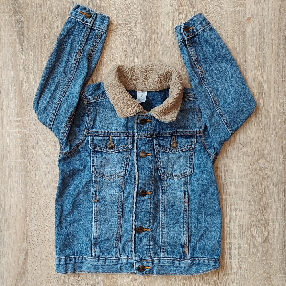 Carters euc/vguc jean jacket size 7 - Picture 16 of 16